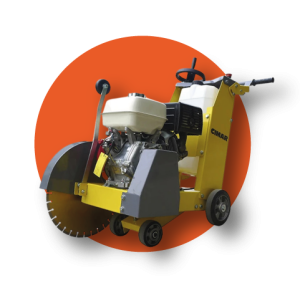 Cortadora de pavimento con o sin disco
